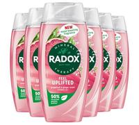 Radox Mineral Therapy Feel Uplifted Body Wash Shower Gel uniquely blended with a grapefruit & ginger fragrance for an uplifting refreshing shower experience 6x 225ml