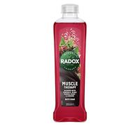 Radox Mineral Therapy Muscle Therapy Bath Soak uniquely blended with minerals, herbs, black pepper & ginseng for a rejuvenating bubble bath 500 ml
