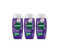 Radox Mineral Therapy 'shower Gel' With Lavender & Waterlily, 3 X 225Ml In Purple Purple One Size