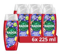 Radox Mineral Therapy Winter Edition Bauble Season Body Wash Shower Gel uniquely blended with blackcurrant & thyme fragrance for an uplifting refreshing shower experience 6x 225ml