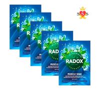 RADOX Muscle Soak Bath Salts 400g 6PCS