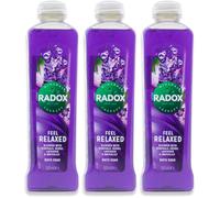Radox Relax Bath Soak 500ml l Lavender Scent l Stress Relief X 3