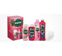 Radox Seasonal Collection Gift Set, Mineral Therapy Bath and Shower Gel, Feel Uplifted and Bauble Season Fragrances, Holiday Theme