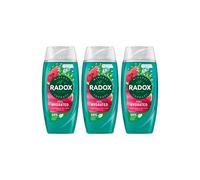 Radox 'shower Gel' Feel Hydrated W/ Watermelon & Mint Scent, 3 X 225Ml In Green Green