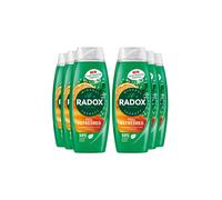 Radox 'shower Gel' Feel Refreshed With Eucalyptus & Citrus Scent, 6 X 450Ml In Green Green