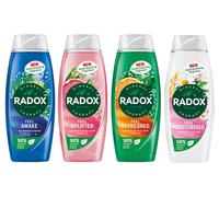 Radox Shower Gels 450ml: Feel Uplifted with Grapefruit and Ginger Scent/3-Pack