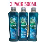 Radox Stress Relief Mineral Rosemary Eucalyptus Bath Soak 3 Pack Stress relief