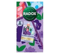 Radox Ultimate Collection with Bath Gel 500 ml, Active Shower Gel 225 ml and Relaxed Shower Gel 225 ml 3 Pieces Gift Set for Her with Eye Mask & Candle