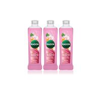Radox Women's 100% Nature Inspired Fragrances 'Bath Soak' 500ml, 3Pk in Pink Radox Pink