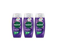 Radox Women's Mineral Therapy 'Shower Gel' with Lavender & Waterlily, 3 x 225ml in Purple Radox Purple