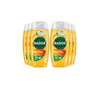 Radox Women's 'Shower Gel' Feel Revived with Mandarin & apricot Scent, 6 x 225ml in Yellow Radox Yellow