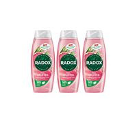 Radox Women's 'Shower Gel' Feel Uplifted With Grapefruit & Ginger Scent, 3 x 450 ml in Pink Radox Pink