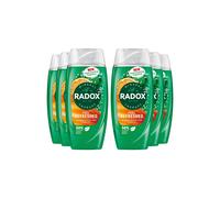 Radox Women's 'Shower Gel' feels refreshed With eucalyptus & citrus Scent, 6x 225ml in Green Radox Green
