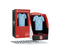 Radstuff Metal Alloy Football Shirt - Retro Brentford Away Kit 1992/94