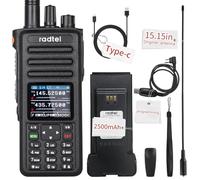 Radtel RT-730 10W Ham Radio Air Band Walkie Talkie, Full Band 199CH HT, Rechargeable Long-Range Handheld Two-Way Radio with USB-C Battery, NOAA, FM, & AM Frequency Capture Capabilities
