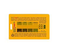 RADTriage FIT Personal Radiation Detector for Wallet or Pocket,Nuclear Radiation Detector,Electromagnetic Field Radiation Detector,Anti Radiation Dosimeter, Ready-to-Go Portable Radiation Detector