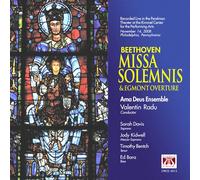 Radu, Valentin^Ama Deus Ensemble - Missa Solemnis & Egmont Overture