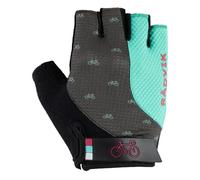 Radvik Runde Short Gloves M Opal / Forest Night / Black