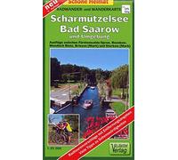 Radwander- und Wanderkarte Scharmützelsee, Bad Saarow und Umgebung 1 : 35 000: Ausflüge zwischen Fürstenwalde/Spree, Beeskow, Wendisch Rietz, Briesen (Mark) und Storkow (Mark). 1:35000
