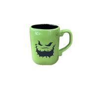 Rae Dunn Halloween Ceramic Coffee Tea Mug, Bright Green (Oogie Boogie)