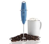 Rae Dunn Handheld Electric Milk Frother, Coffee Frother, Latte Maker Milk Foamer (Navy)