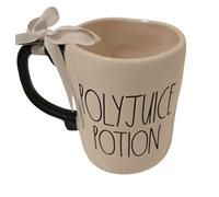 Rae Dunn Magical Wizard sorting house polyjuice Potion Coffee Tea Ceramic Mug. Double sided.