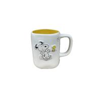 Rae Dunn Peanuts Coffee Tea Ceramic Mug - Woodstock (Best Friends)