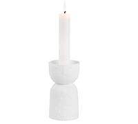 Räder Candle Holder - Porcelain, White, Snow Theme - Christmas, Winter - Tabletop