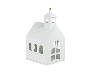 Räder Light House Chapel Porcelain Lantern, Large, 12.4 cm (W) x 14 cm (L) x 24.9 cm (H), 1 piece, Unfinished, Tabletop, 950 g, Atmosphere Theme, Chapel Large