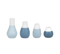 Räder Mini Pastel Vases Set of 4 Blue
