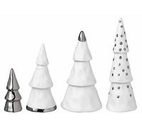 Räder winter forest - Silver or Gold ornaments (New) Set of 4