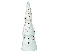 Räder Winter Time Christmas Forest Set of 4 Porcelain Christmas Trees with Gold-Coloured Accents 88684