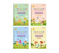 Räfstad Handwriting Practice Kids - Magic Writing Book Writing Book, Reusable Tracking Workbook, School Learning Tool | Innovative Design Early Education Book Skills Development