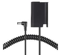 Raeisusp 5.5 * 2.1mm Spring Cable DMW BLK22 Dummy Battery DMW-DCC17 DC Coupler For Panasonic GH5II DC-S5 DC-S5K