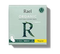 Rael, Organic Cotton Cover Pads, Regular, 14 Count