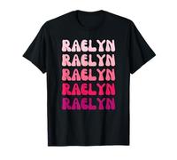 Raelyn First Name Minimalist Design T-Shirt