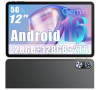 Raemond Android 15 Tablet 10 Inch with Keyboard, 24GB RAM + 128GB ROM (1TB Expand), T615 Octa-Core, 1280x800 IPS HD Display, 5MP+8MP Dual Camera, 6000mAh, Mouse, Widevine L1, GPS