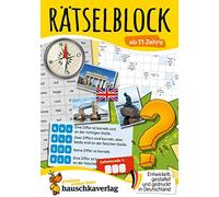 Rätselblock ab 11 Jahre, A5-Block: Kunterbunter Rätselspaß: Labyrinthe, Fehler finden, Kreuzworträtsel, Sudokus, Logicals - Beschäftigung mit Lösungen: 641 (Rätseln, knobeln, logisches Denken)