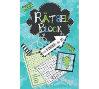 Rätselblock für Kinder ab 10: Wortsuchrätsel, Sudokus, Labyrinthe, Buchstabenrätsel, Wortsalat - cooler Rätselspaß für Kinder ab 10 Jahre