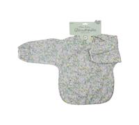 Rätt Start Elsa Beskow Blomsterfesten bib with sleeves Multi