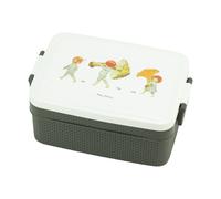 Rätt Start Elsa Beskow Tomtebobarnen lunch box 8x18.5 cm Brown-white