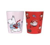 Rätt Start Moomin Little My tumbler mugs 20 cl 2-pack Red-pink
