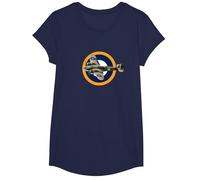RAF Bristol Blenheim WW2 Bomber Plane T-Shirt, Girls, Navy Blue, Small