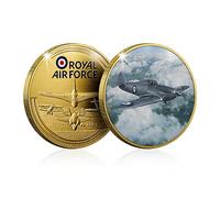 RAF Collection Gold Coin Medal Commemorative - Hawker Hurricane - Camm's First