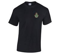 RAF Eagle Embroidered T-Shirt - Black - X Large