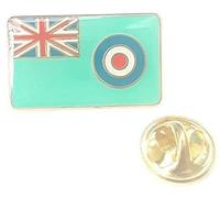 RAF Ensign Enamel Lapel Pin Badge