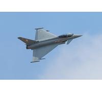 RAF Eurofighter Typhoon Display Team Slow Pass A4 Print