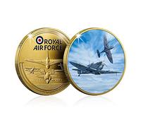 RAF Memorabilia Collection Gold Coin Medal - Spitfire - Champion of the Air