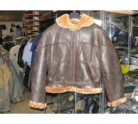 Mil-Tec British RAF Sheepskin Jacket - Brown