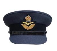 RAF Royal Air force officer No:1 dress Cap/Hat with RAF King's Crown Badge (55 CM)